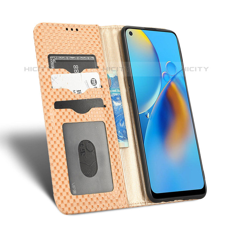 Handytasche Stand Schutzhülle Flip Leder Hülle C03X für Oppo Reno6 Lite