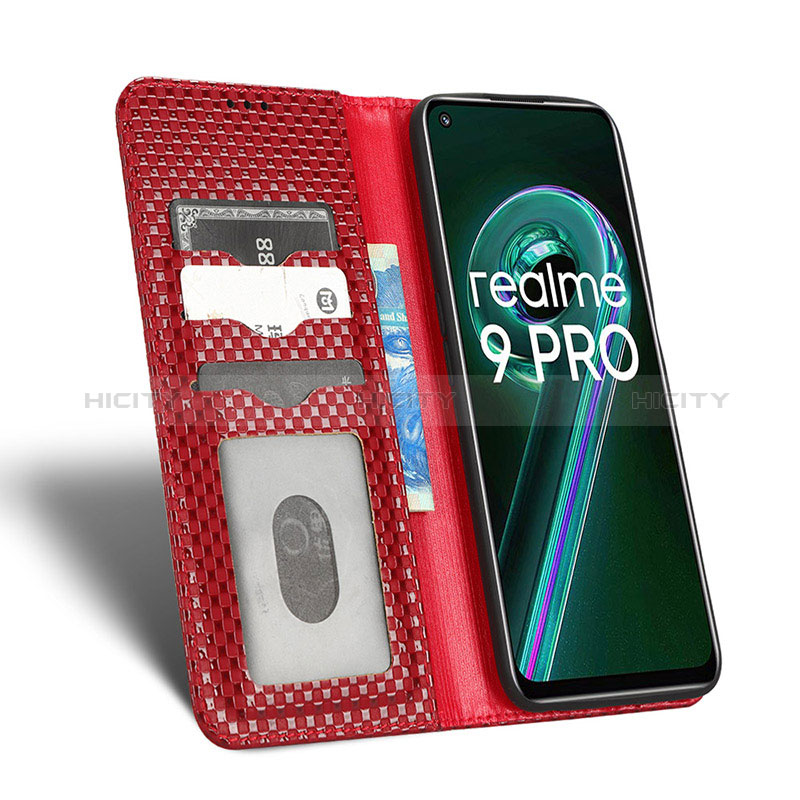 Handytasche Stand Schutzhülle Flip Leder Hülle C03X für Realme 9 5G