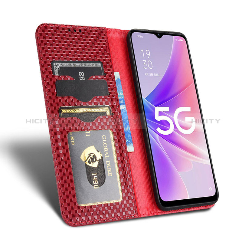 Handytasche Stand Schutzhülle Flip Leder Hülle C03X für Realme V23i 5G