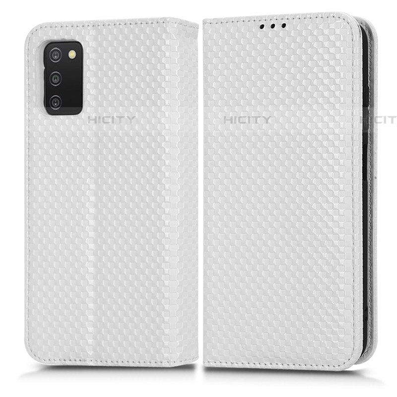 Handytasche Stand Schutzhülle Flip Leder Hülle C03X für Samsung Galaxy A03s groß