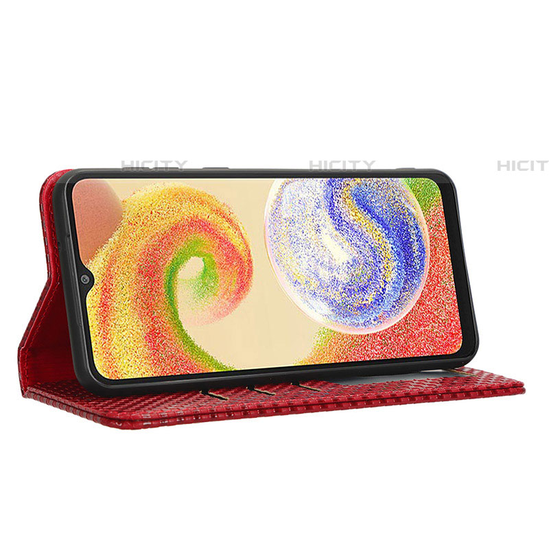 Handytasche Stand Schutzhülle Flip Leder Hülle C03X für Samsung Galaxy A04E groß