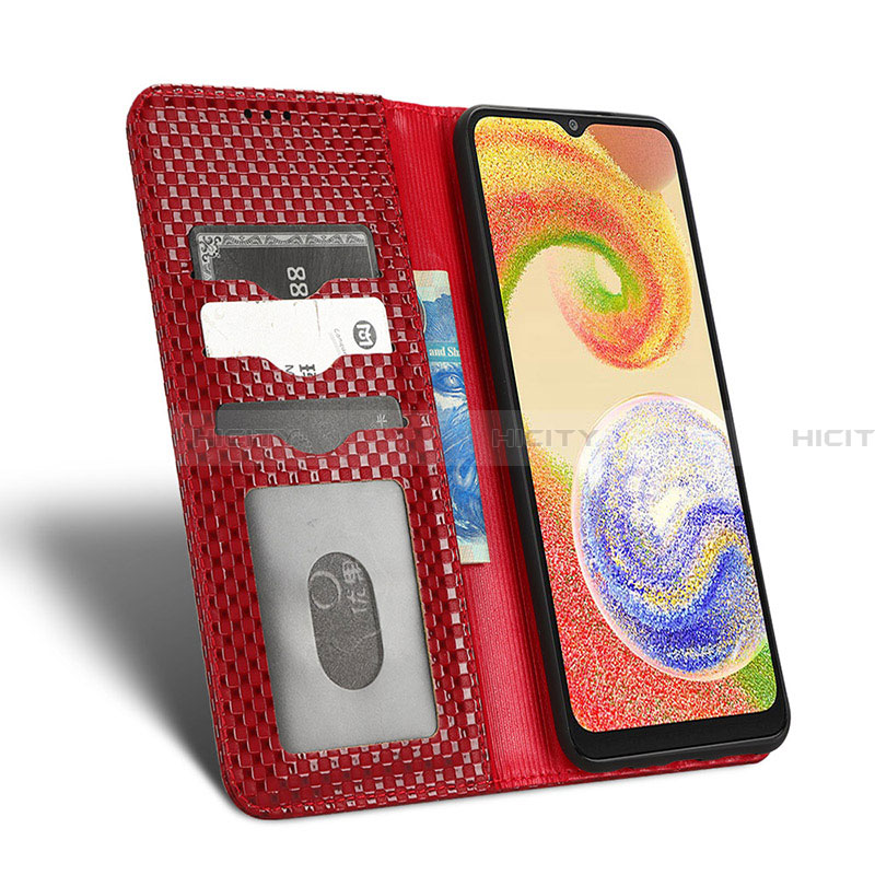 Handytasche Stand Schutzhülle Flip Leder Hülle C03X für Samsung Galaxy A05 groß