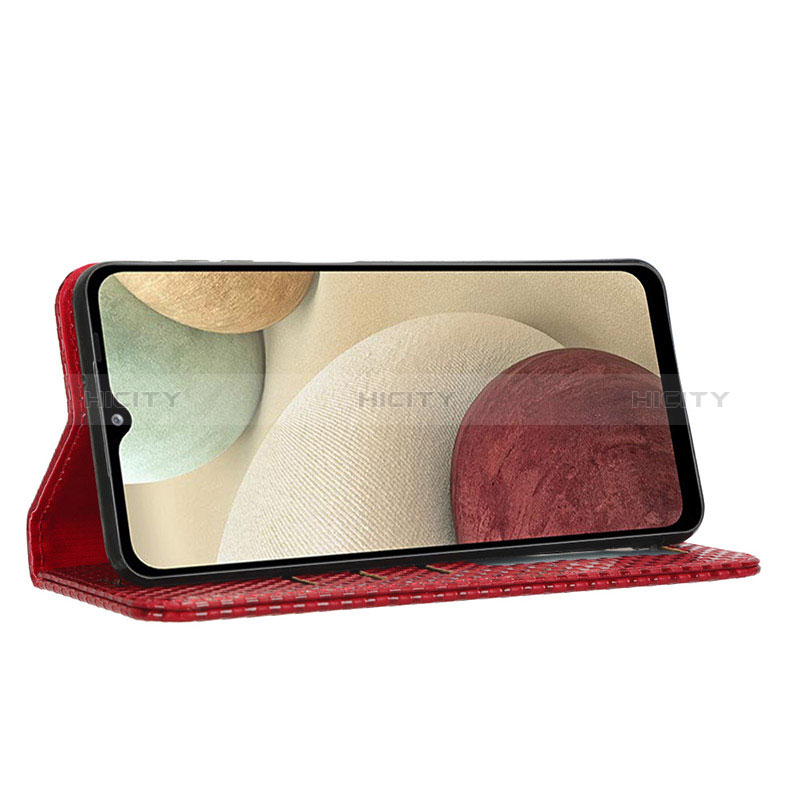 Handytasche Stand Schutzhülle Flip Leder Hülle C03X für Samsung Galaxy A12