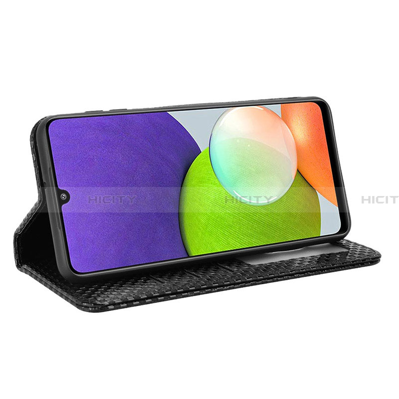 Handytasche Stand Schutzhülle Flip Leder Hülle C03X für Samsung Galaxy A22 4G groß