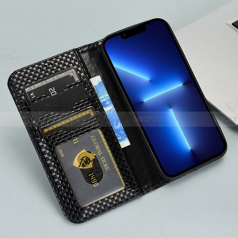 Handytasche Stand Schutzhülle Flip Leder Hülle C03X für Samsung Galaxy A22 5G groß