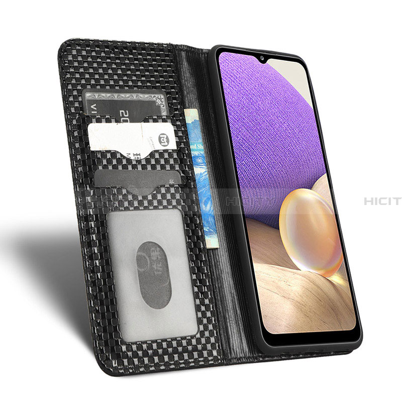 Handytasche Stand Schutzhülle Flip Leder Hülle C03X für Samsung Galaxy A32 4G