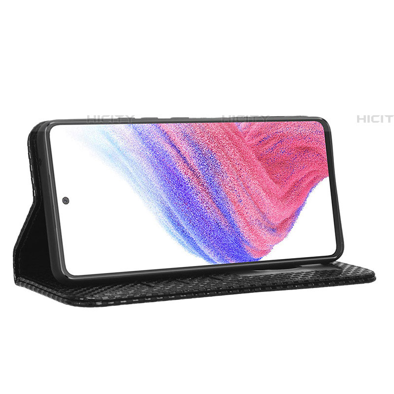 Handytasche Stand Schutzhülle Flip Leder Hülle C03X für Samsung Galaxy A53 5G groß