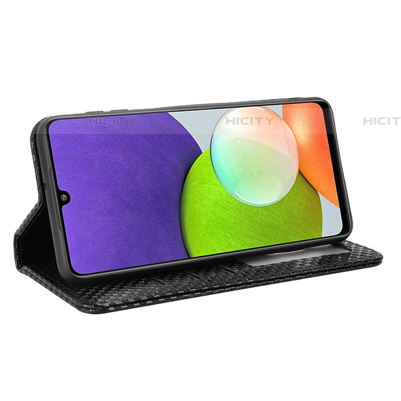 Handytasche Stand Schutzhülle Flip Leder Hülle C03X für Samsung Galaxy F22 4G groß