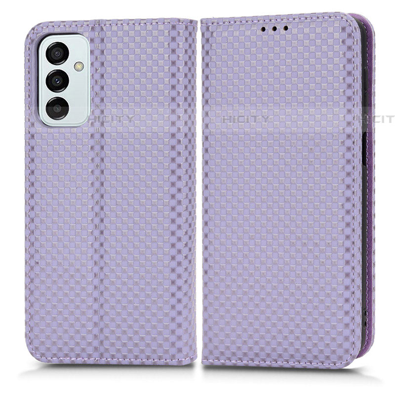 Handytasche Stand Schutzhülle Flip Leder Hülle C03X für Samsung Galaxy F23 5G Violett