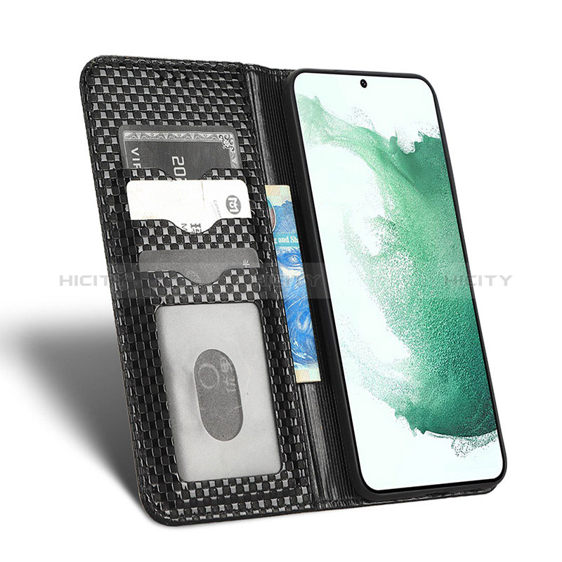 Handytasche Stand Schutzhülle Flip Leder Hülle C03X für Samsung Galaxy S22 Plus 5G