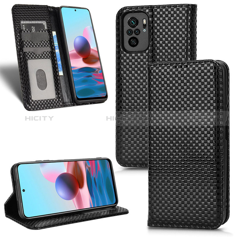 Handytasche Stand Schutzhülle Flip Leder Hülle C03X für Xiaomi Poco M5S groß