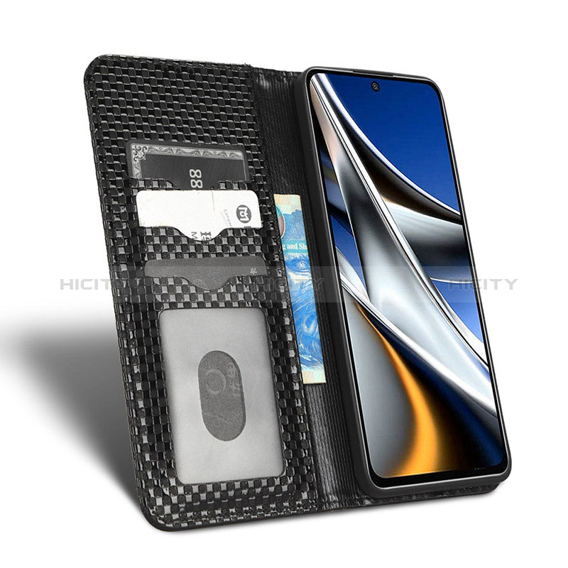 Handytasche Stand Schutzhülle Flip Leder Hülle C03X für Xiaomi Redmi Note 11E Pro 5G groß