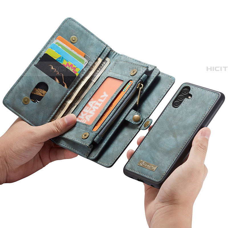 Handytasche Stand Schutzhülle Flip Leder Hülle C04S für Samsung Galaxy A04s