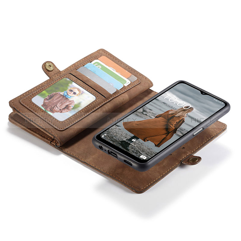 Handytasche Stand Schutzhülle Flip Leder Hülle C04S für Samsung Galaxy A12