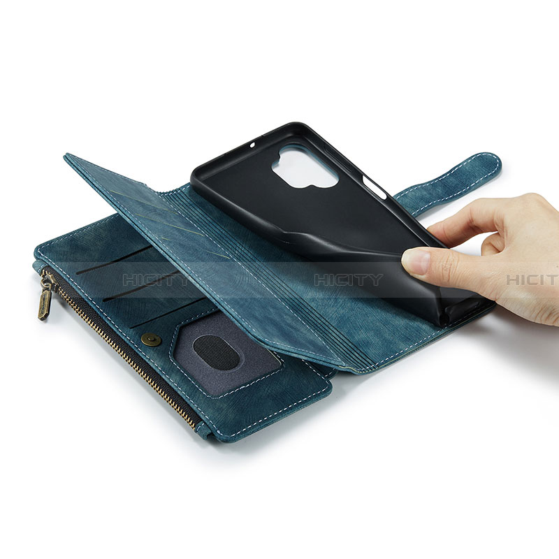 Handytasche Stand Schutzhülle Flip Leder Hülle C04S für Samsung Galaxy A32 4G