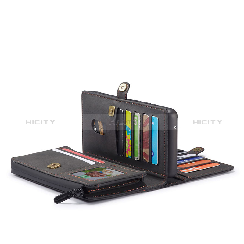 Handytasche Stand Schutzhülle Flip Leder Hülle C04S für Samsung Galaxy A51 5G