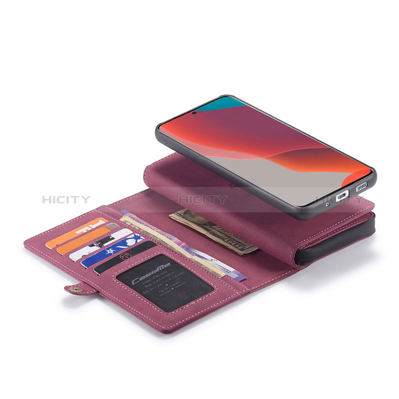 Handytasche Stand Schutzhülle Flip Leder Hülle C04S für Samsung Galaxy A51 5G