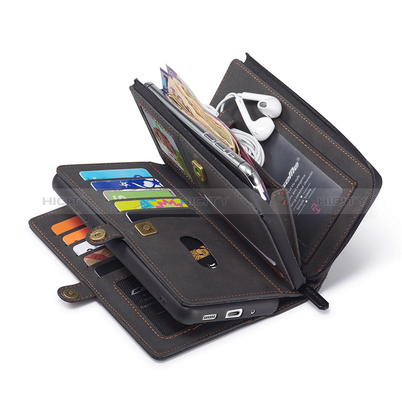 Handytasche Stand Schutzhülle Flip Leder Hülle C04S für Samsung Galaxy A51 5G