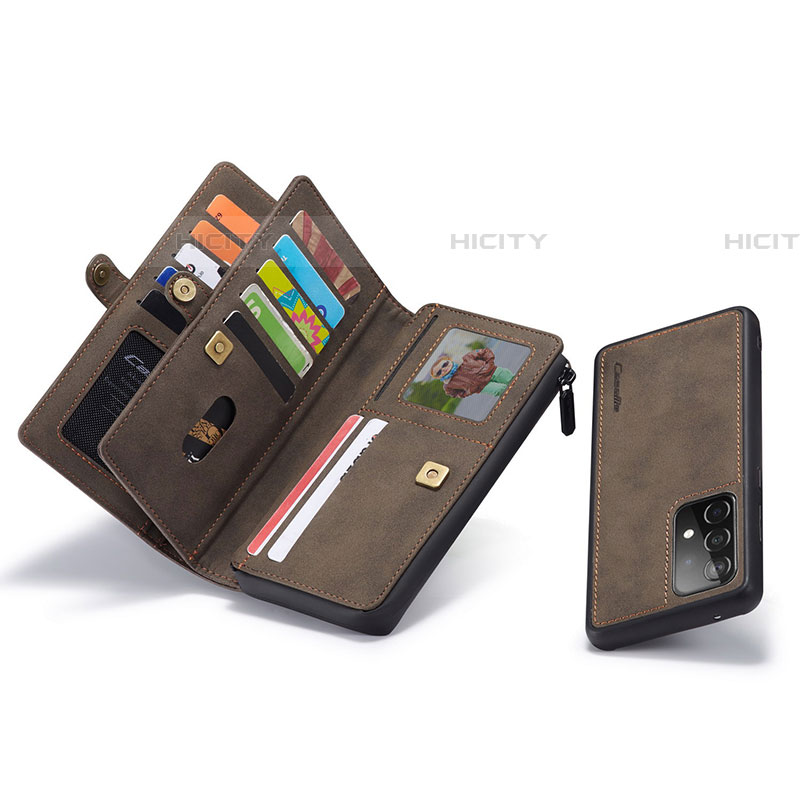 Handytasche Stand Schutzhülle Flip Leder Hülle C04S für Samsung Galaxy A52 4G