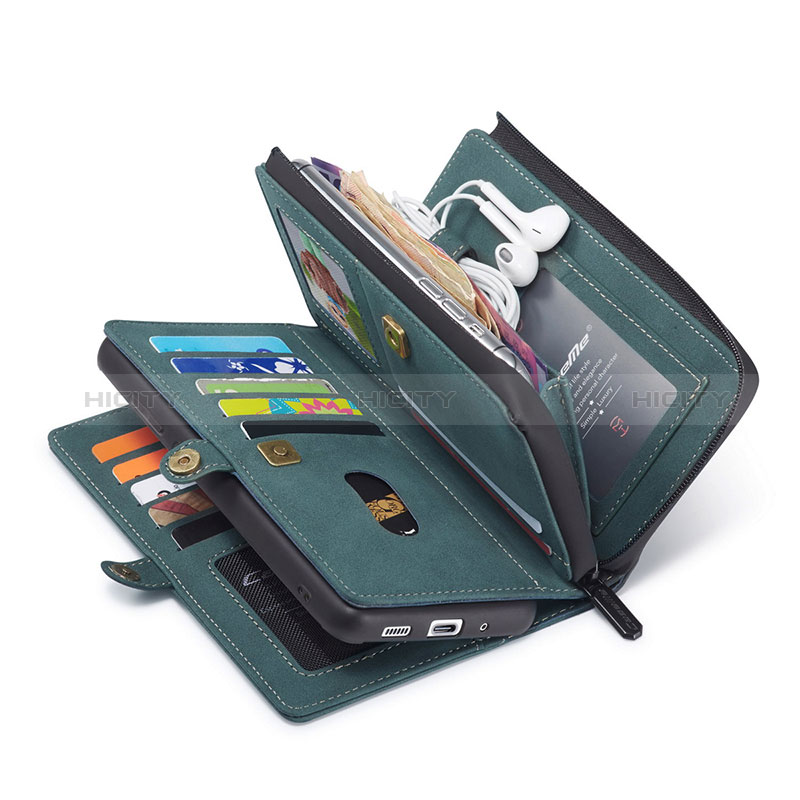 Handytasche Stand Schutzhülle Flip Leder Hülle C04S für Samsung Galaxy A71 4G A715