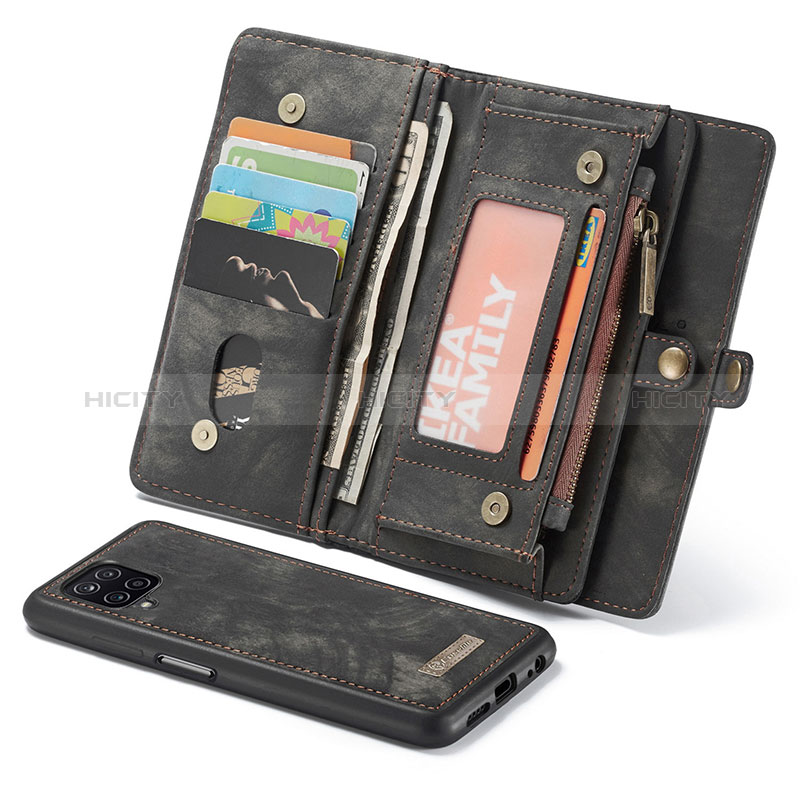 Handytasche Stand Schutzhülle Flip Leder Hülle C04S für Samsung Galaxy M12