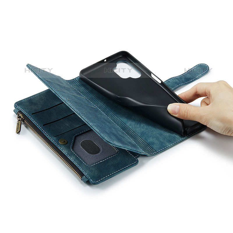 Handytasche Stand Schutzhülle Flip Leder Hülle C04S für Samsung Galaxy M32 5G