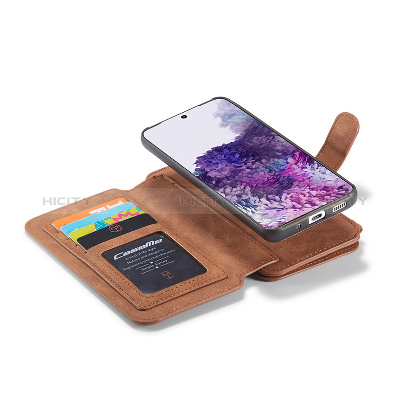 Handytasche Stand Schutzhülle Flip Leder Hülle C04S für Samsung Galaxy S20 5G groß