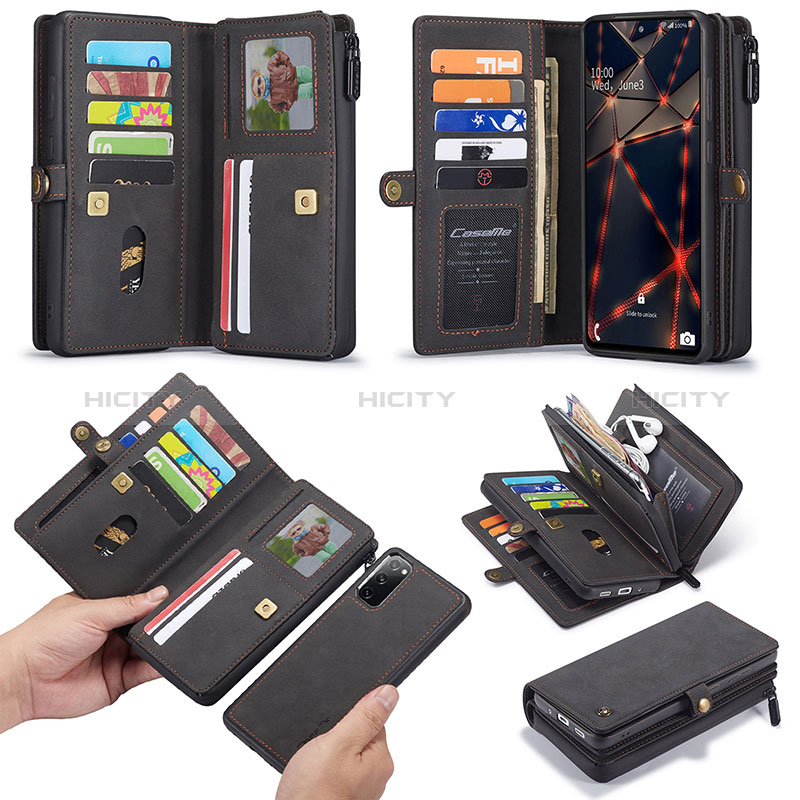 Handytasche Stand Schutzhülle Flip Leder Hülle C04S für Samsung Galaxy S20 FE (2022) 5G