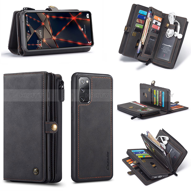 Handytasche Stand Schutzhülle Flip Leder Hülle C04S für Samsung Galaxy S20 FE (2022) 5G