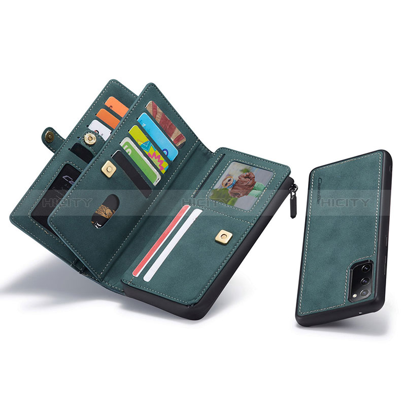 Handytasche Stand Schutzhülle Flip Leder Hülle C04S für Samsung Galaxy S20 FE 4G