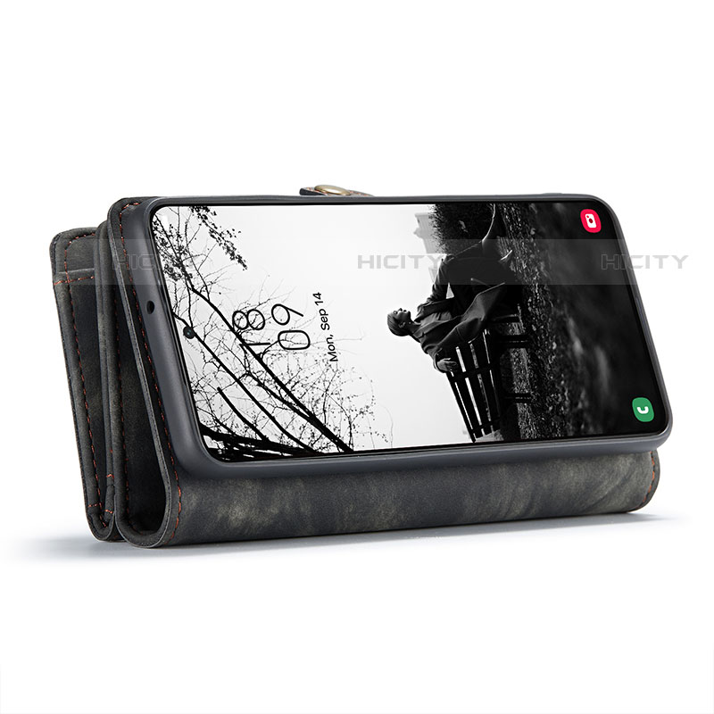 Handytasche Stand Schutzhülle Flip Leder Hülle C04S für Samsung Galaxy S21 5G