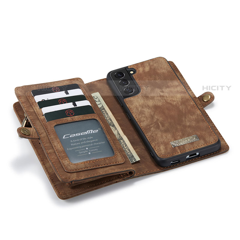 Handytasche Stand Schutzhülle Flip Leder Hülle C04S für Samsung Galaxy S23 5G