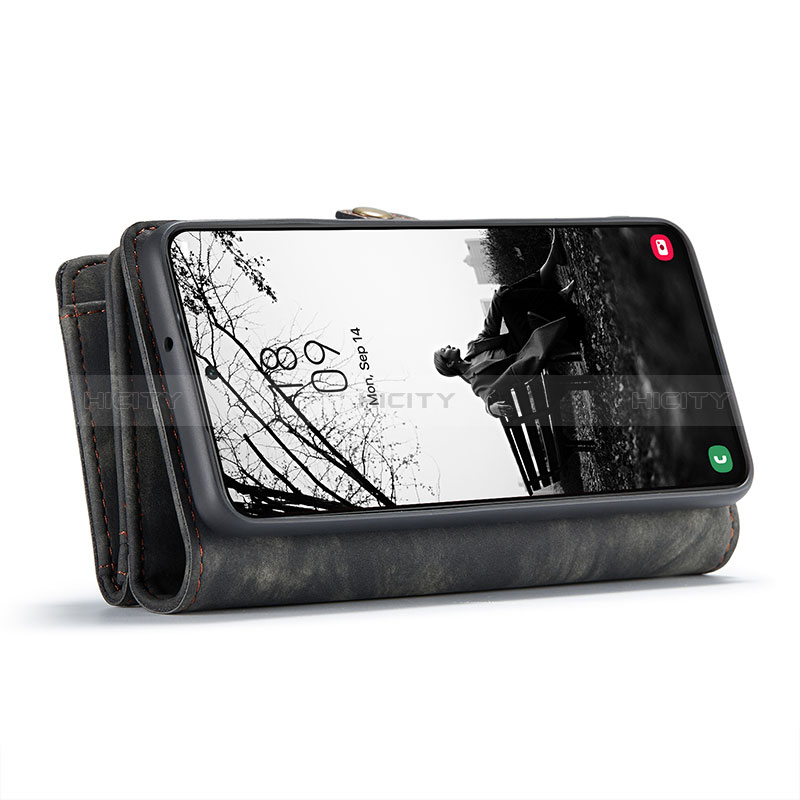 Handytasche Stand Schutzhülle Flip Leder Hülle C04S für Samsung Galaxy S24 Plus 5G groß