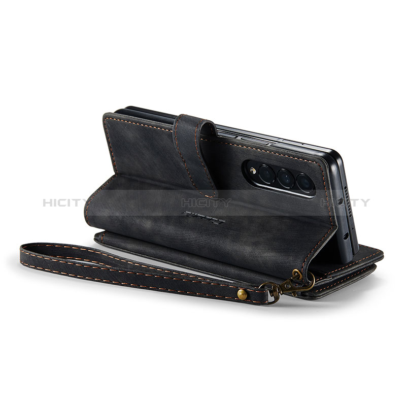 Handytasche Stand Schutzhülle Flip Leder Hülle C04S für Samsung Galaxy Z Fold3 5G