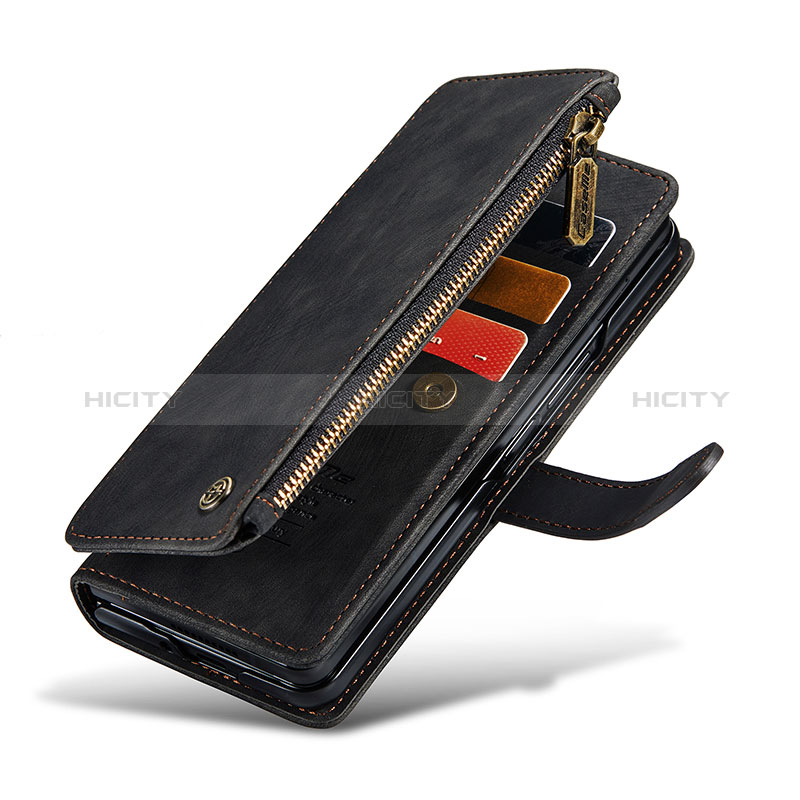 Handytasche Stand Schutzhülle Flip Leder Hülle C04S für Samsung Galaxy Z Fold3 5G