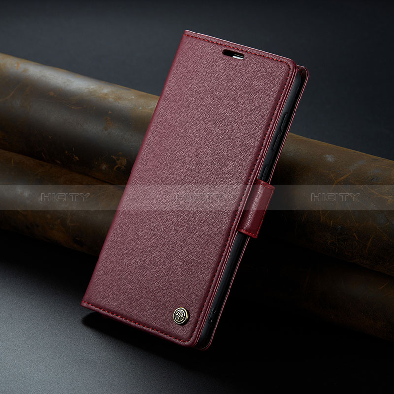 Handytasche Stand Schutzhülle Flip Leder Hülle C04S für Xiaomi Mi 13T 5G Rot