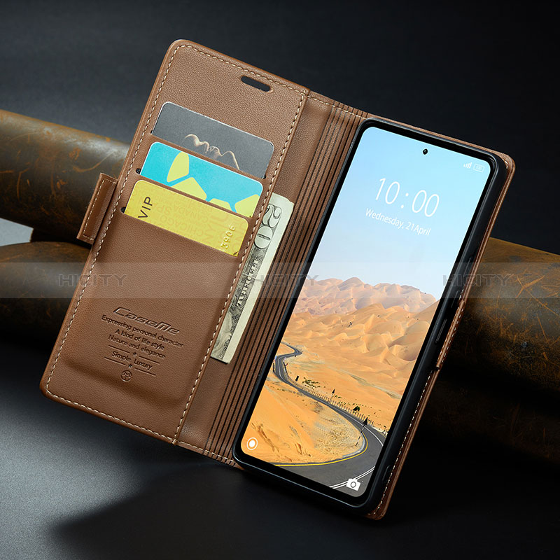 Handytasche Stand Schutzhülle Flip Leder Hülle C04S für Xiaomi Poco M6 Pro 5G