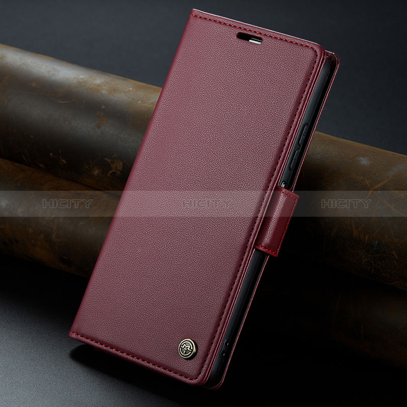 Handytasche Stand Schutzhülle Flip Leder Hülle C04S für Xiaomi Redmi Note 13 5G Rot