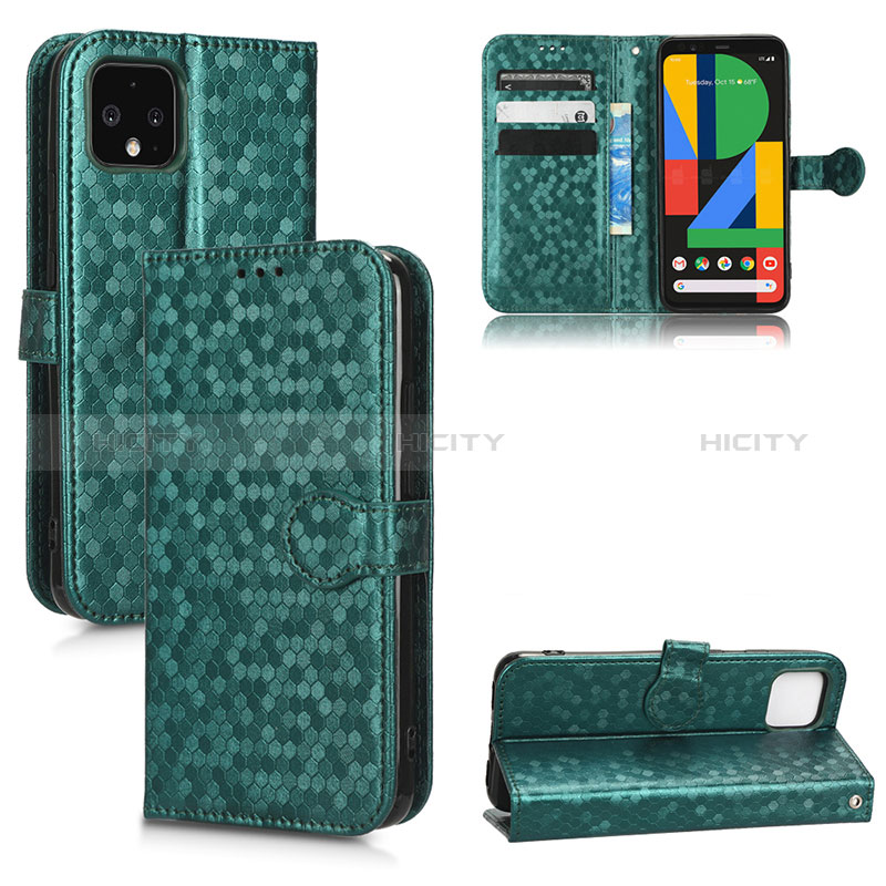 Handytasche Stand Schutzhülle Flip Leder Hülle C04X für Google Pixel 4 XL