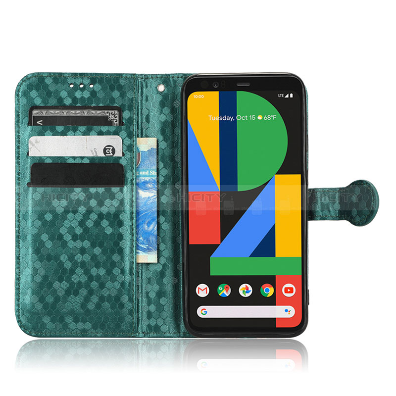 Handytasche Stand Schutzhülle Flip Leder Hülle C04X für Google Pixel 4 XL