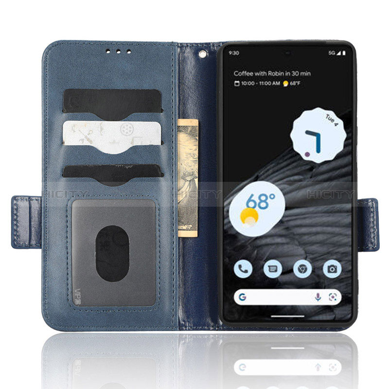 Handytasche Stand Schutzhülle Flip Leder Hülle C04X für Google Pixel 7 Pro 5G