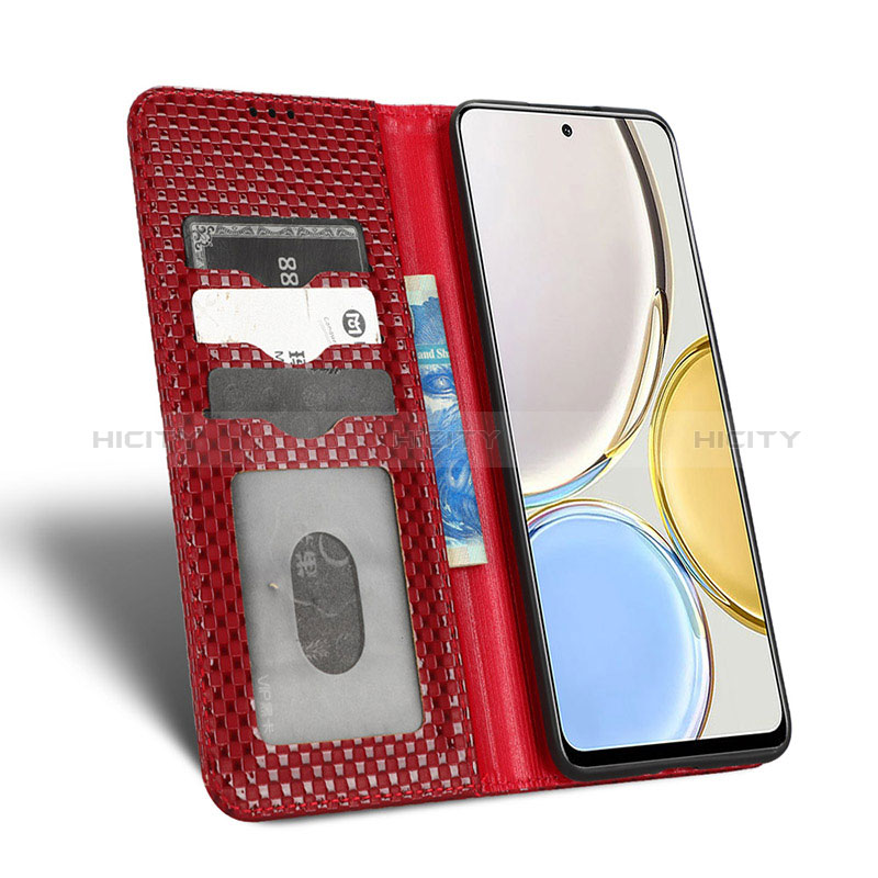 Handytasche Stand Schutzhülle Flip Leder Hülle C04X für Huawei Honor Magic4 Lite 5G groß