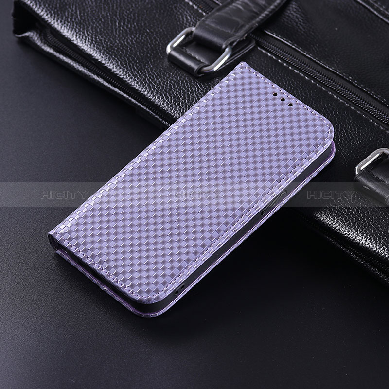 Handytasche Stand Schutzhülle Flip Leder Hülle C04X für Huawei Honor Magic4 Pro 5G Violett