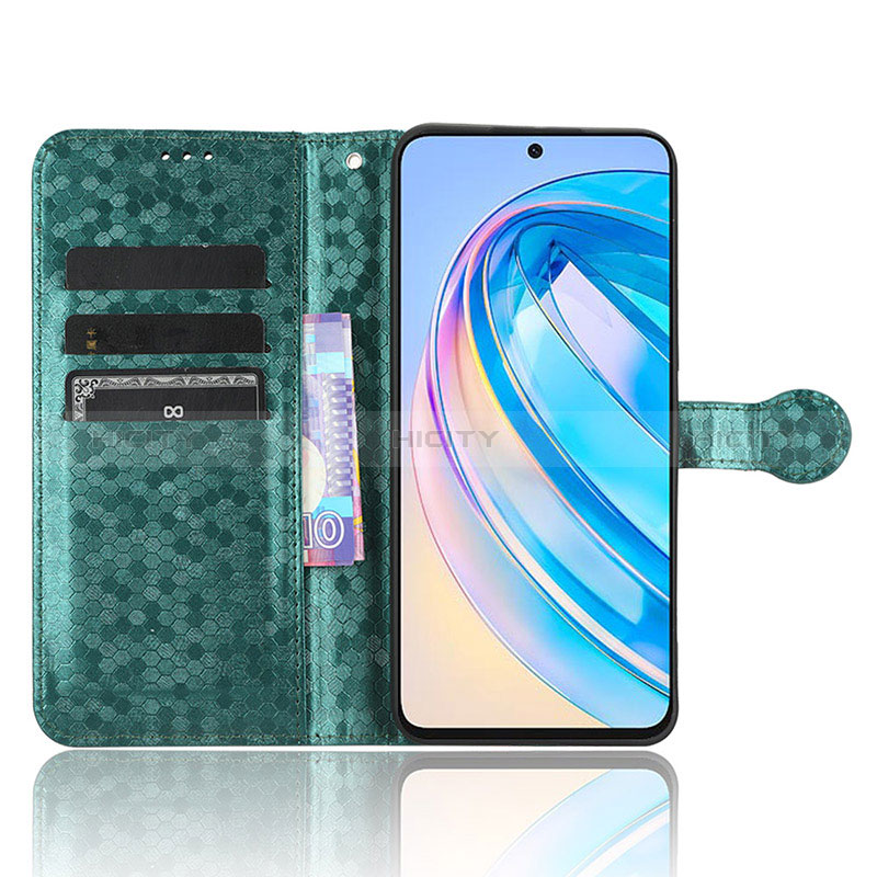 Handytasche Stand Schutzhülle Flip Leder Hülle C04X für Huawei Honor X8a 4G