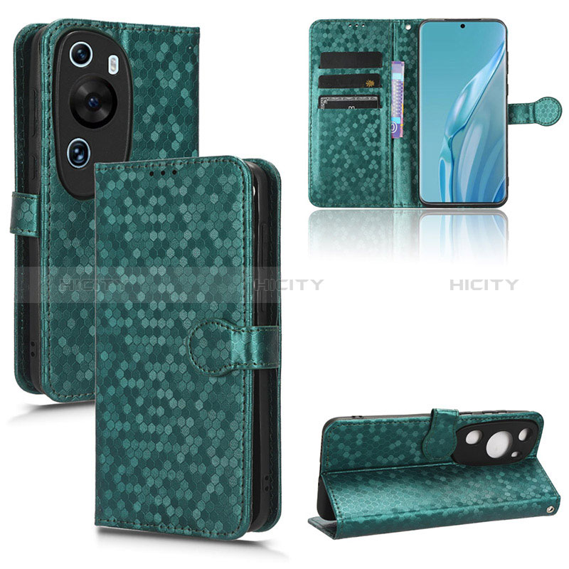 Handytasche Stand Schutzhülle Flip Leder Hülle C04X für Huawei P60 Art groß