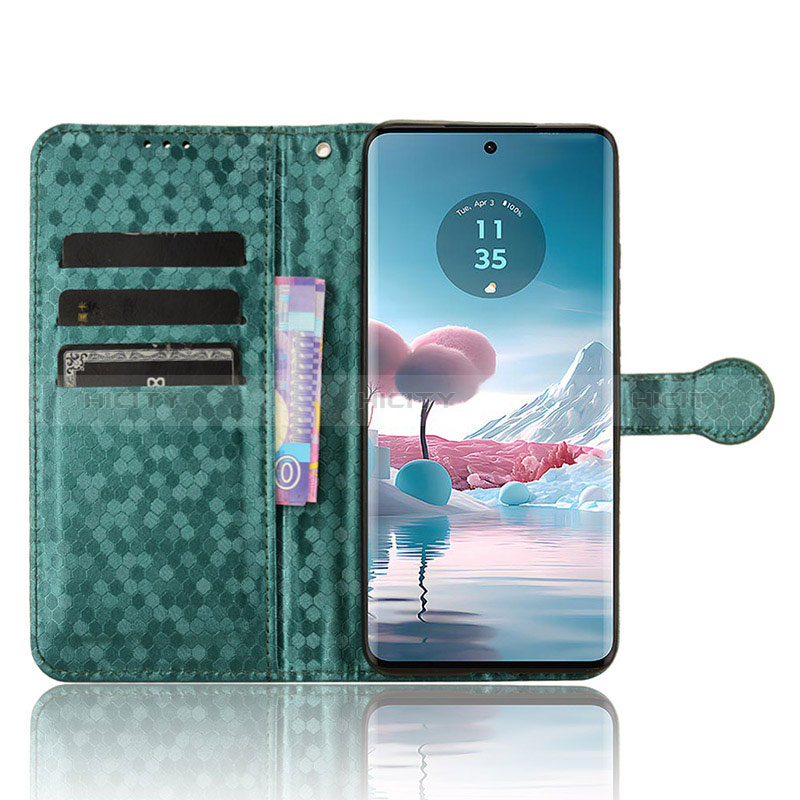 Handytasche Stand Schutzhülle Flip Leder Hülle C04X für Motorola Moto Edge 40 Neo 5G groß