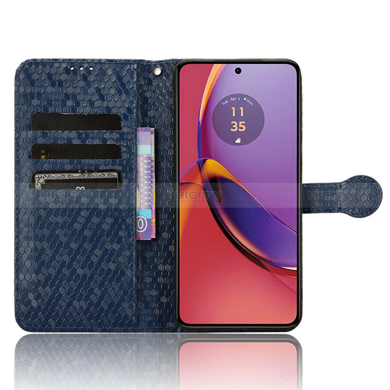 Handytasche Stand Schutzhülle Flip Leder Hülle C04X für Motorola Moto G84 5G