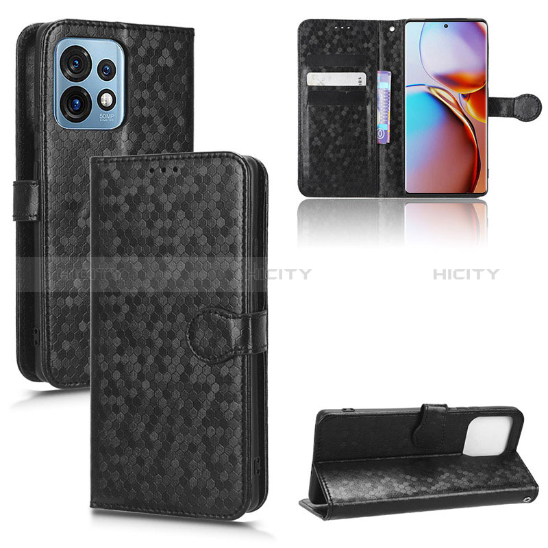 Handytasche Stand Schutzhülle Flip Leder Hülle C04X für Motorola Moto X40 5G