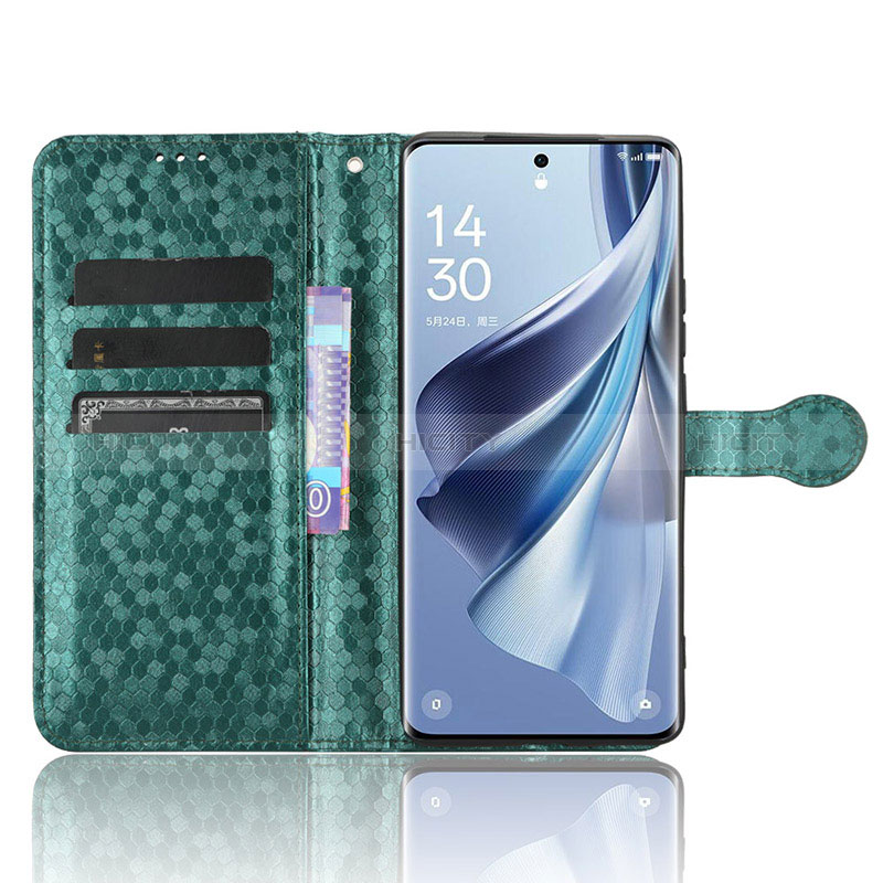 Handytasche Stand Schutzhülle Flip Leder Hülle C04X für Oppo Reno10 Pro+ Plus 5G