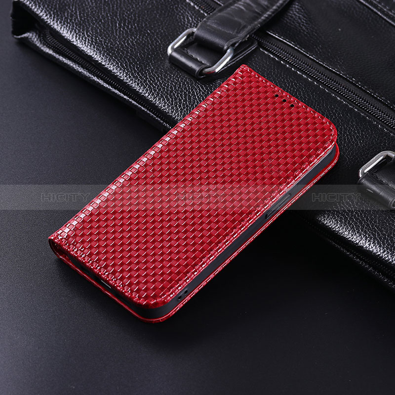 Handytasche Stand Schutzhülle Flip Leder Hülle C04X für Xiaomi POCO C3 Rot
